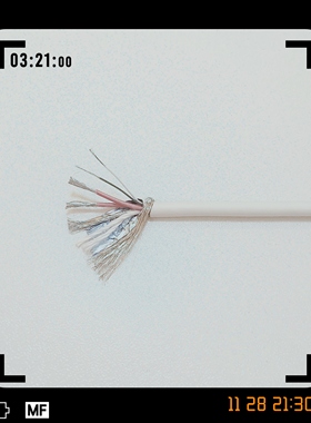 白色DIY手机超级快充数据线适用华为6A5安双正极屏蔽线维修配件