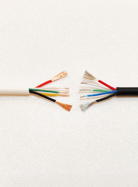 4芯DIY数据线材5芯USB快充线PD5芯5A大电流充电线6A纯铜TPE PVC