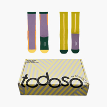 方式商店｜todoso设计感运动健身袜子男女2双装生日礼物礼盒速干