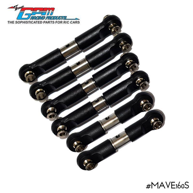 ARRMA-1/8 4WD VENDETTA 4X4 3S 不锈钢正反牙加粗款可调节拉杆