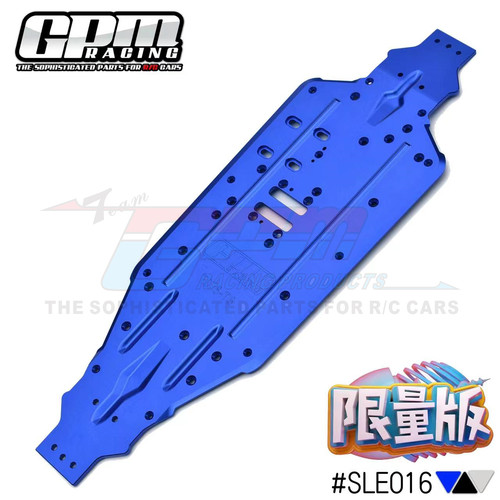 TRAXXAS 1/8 SLEDGE 雪橇铝合金7075-T6重型加强底盘升级件