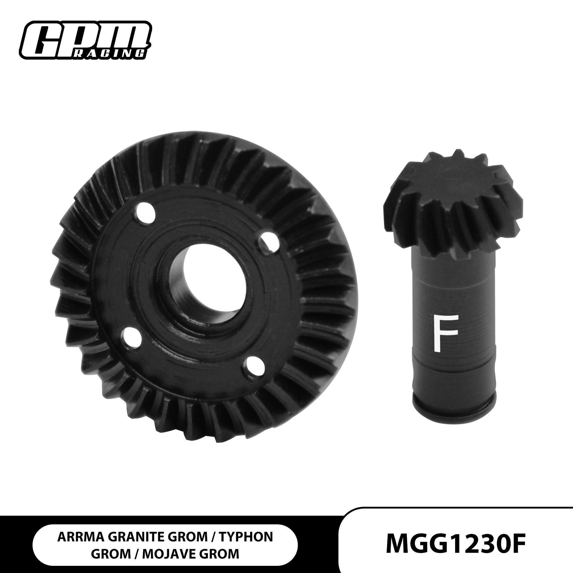 ARRMA 1/18 小花岗岩 台风 莫哈维 中碳钢前差速器升级伞齿30/12T