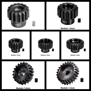 TRAXXAS 1/10 MAXX 45#加硬钢马达齿15T/16T/17T/18T/20T/22T/24T