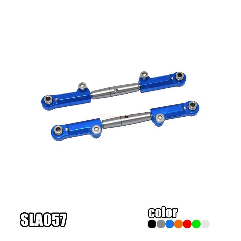 GPM FOR TRAXXAS SLASH 4X4铝合金后可调校式上搖臂-1对SLA057