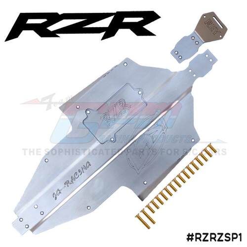 LOSI RZR REY 1/10 剃刀 UTV 不锈钢底盘装甲 底盘防护 保护
