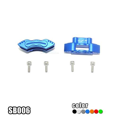 LOSI 1:6 SUPER BAJA REY 9320977铝合金前后通用刹车碟卡钳-对