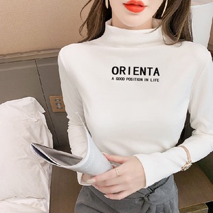 广州十三行t恤欧洲站欧货女装打底衫春秋小衫上衣深圳南油高端