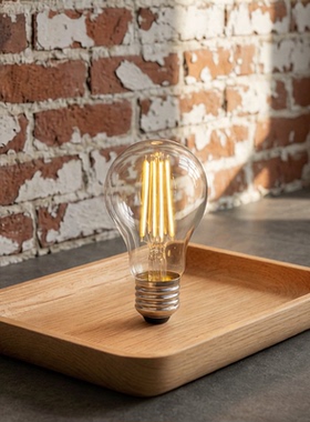 出口LED灯泡E26螺口透明A19球泡灯220V节能护眼复古暖白超亮光源