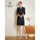 气质正装 场合时尚 前台接待售楼部工作服 连衣裙秋冬女正式 职业西装