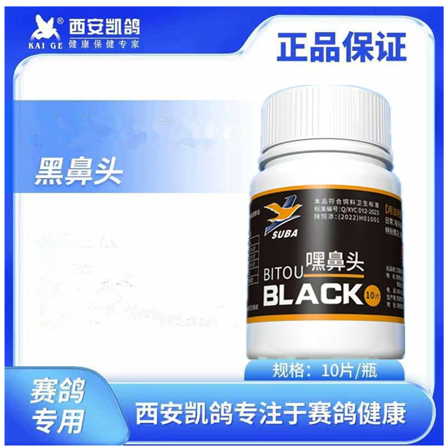 凯鸽黑鼻头鼻脏分泌物鼻涕呼吸道