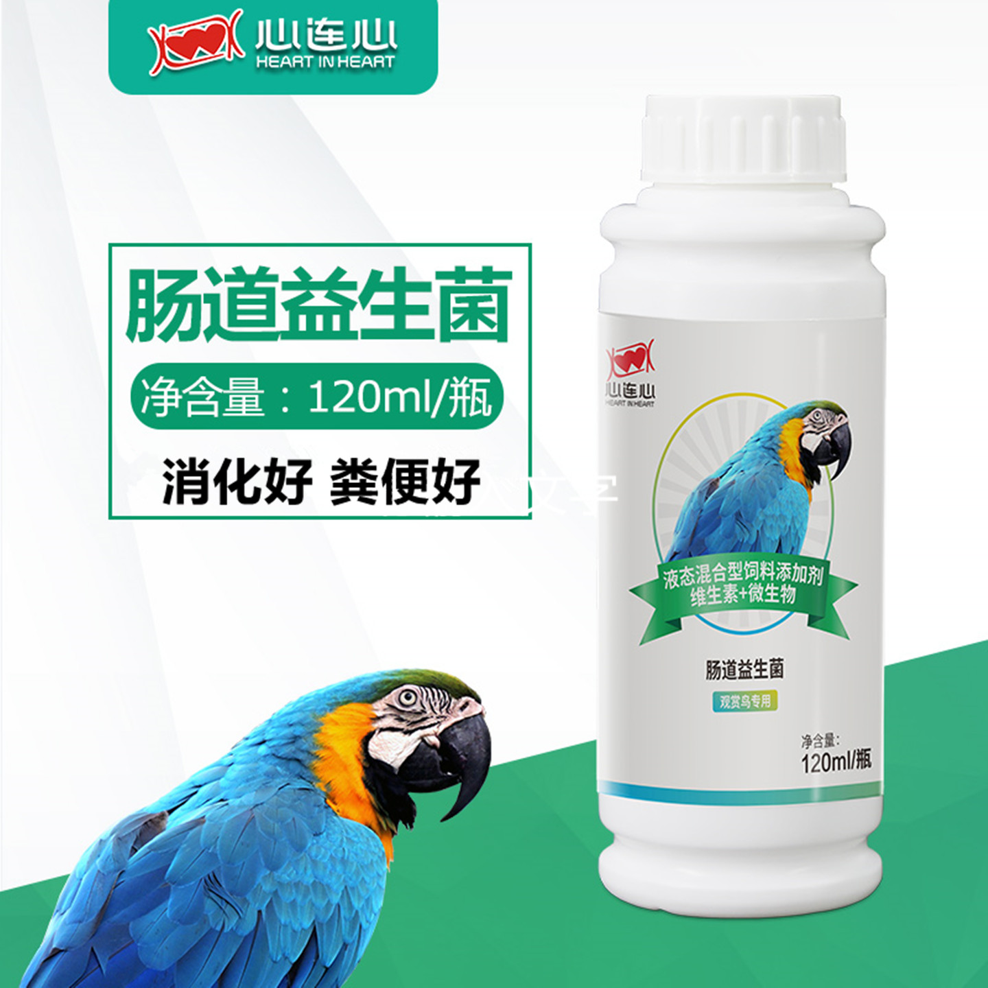 心连心鹦鹉肠道活菌玄凤鸟药
