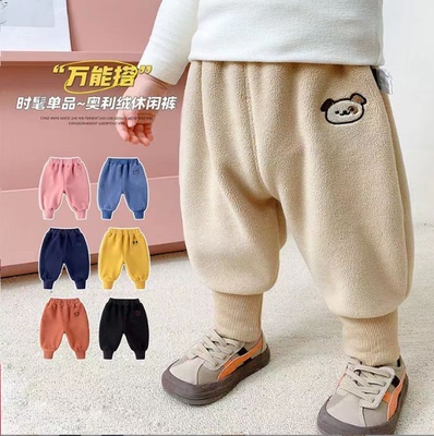 秋冬长裤奥利绒一体绒加厚百搭