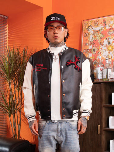 TGFCLUB秋冬宽松毛巾秀棒球服