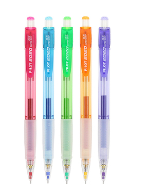 商德文具日本百乐Pilot HFGP-20N 摇摇笔彩色杆透明自动铅笔0.5mm