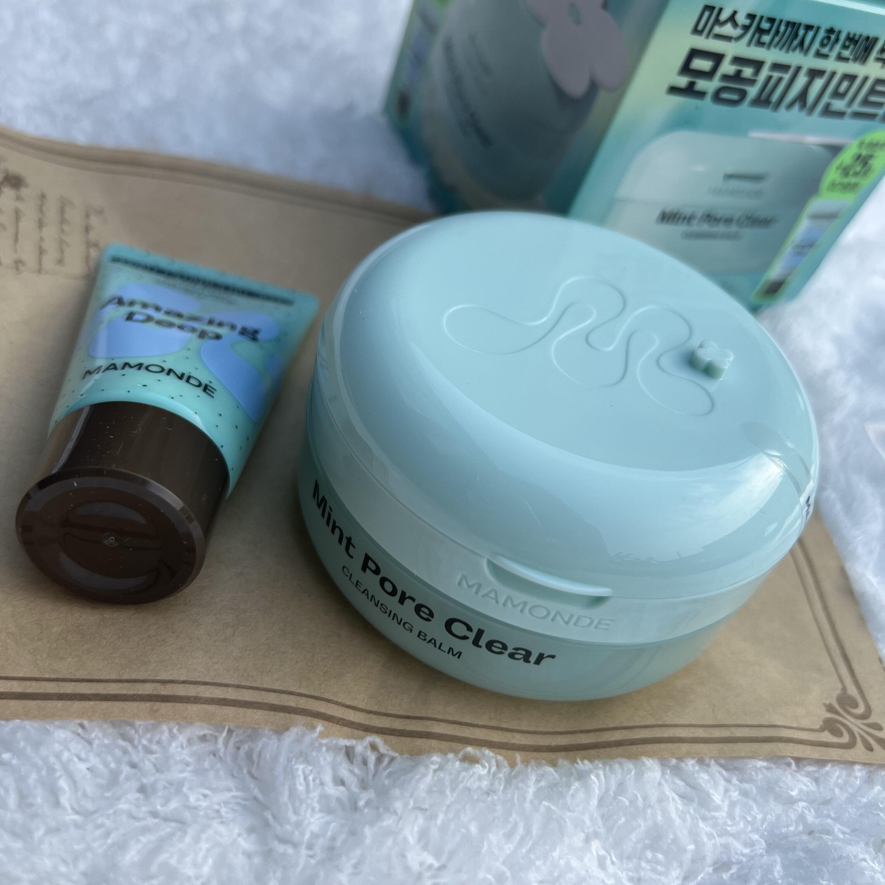 梦妆mamonde深层精华洁面卸妆