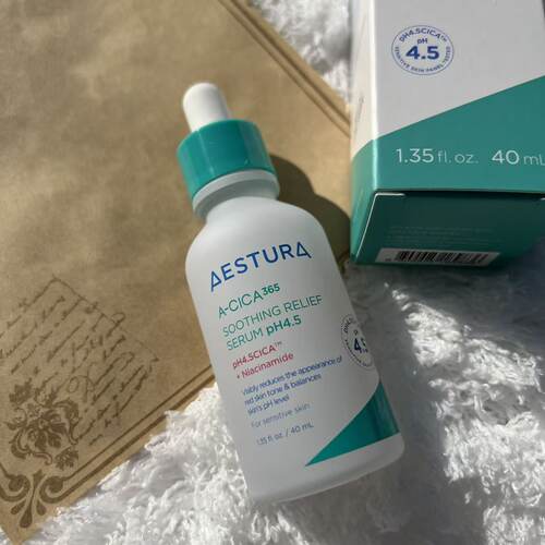 韩国免税▲ aestura精华瑷丝特兰积雪草舒缓淡ban精华清爽水润