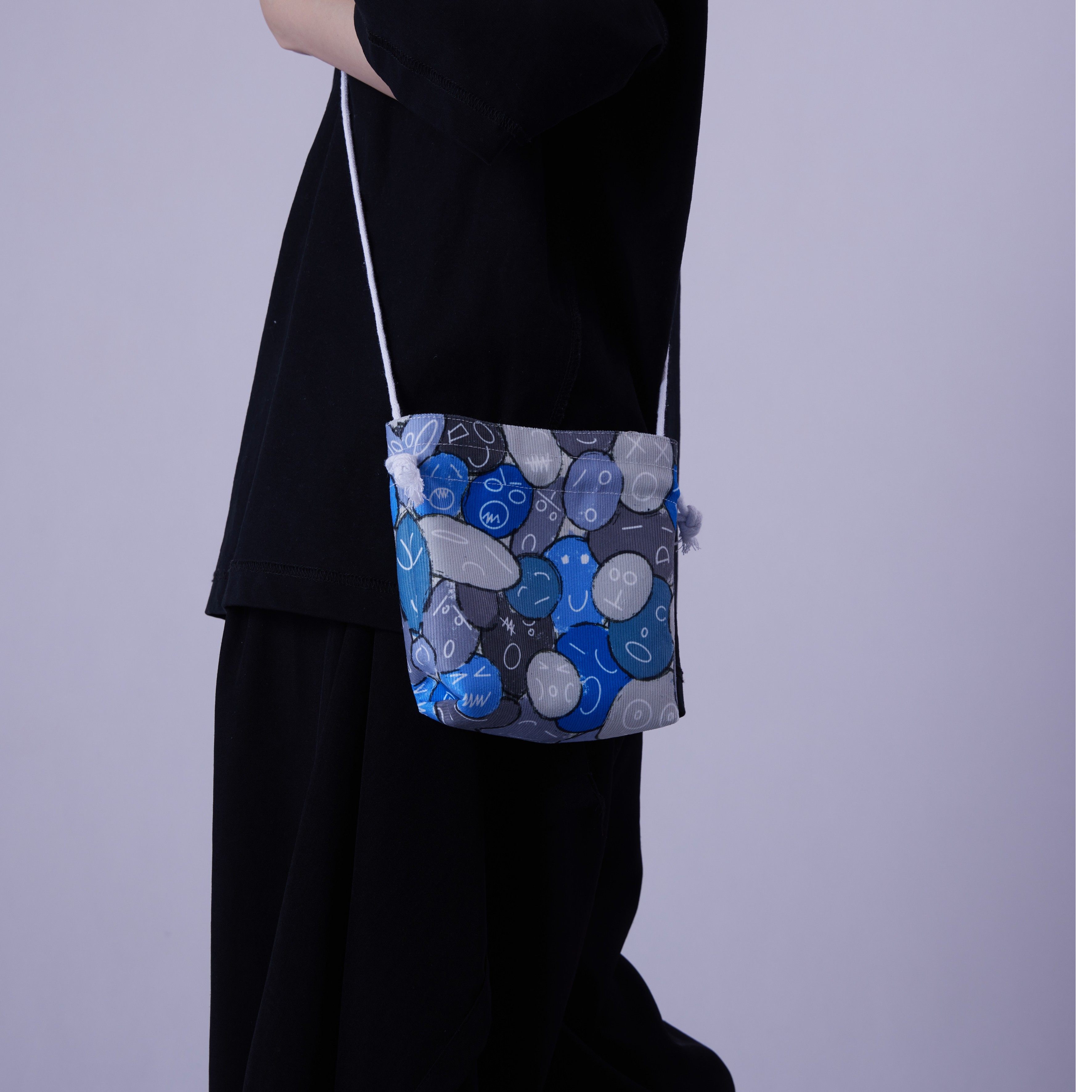 【长绳福袋包】抽绳小包便携布包休闲百搭印花环保运动卡通轻便学,箱包皮具/热销女包/男包,单肩包,淘宝优惠券,粉丝福利购,淘宝优惠卷