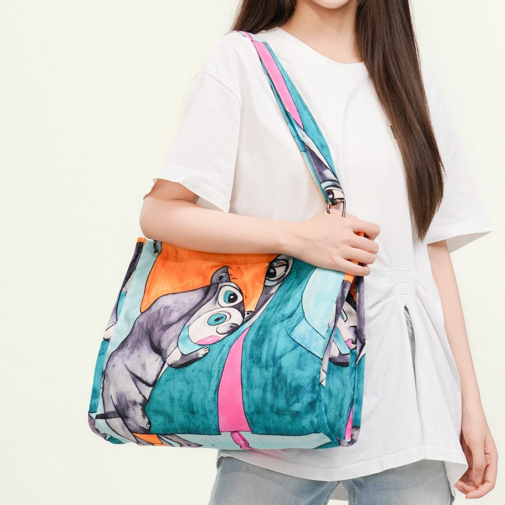 无则艺【斜挎豆腐包】守护时尚百搭原创小众斜纹科技布布包文艺,箱包皮具/热销女包/男包,单肩包,淘宝优惠券,粉丝福利购,淘宝优惠卷