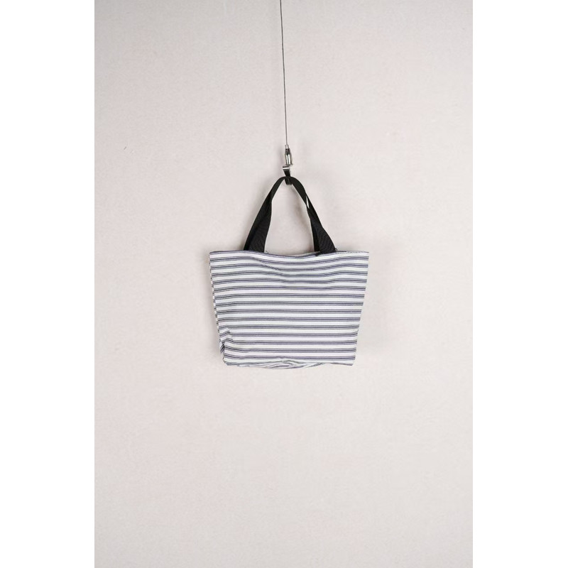 无则艺【色织布mini小托特】素蓝条纹时尚休闲手提文艺小托特包,箱包皮具/热销女包/男包,单肩包,淘宝优惠券,粉丝福利购,淘宝优惠卷