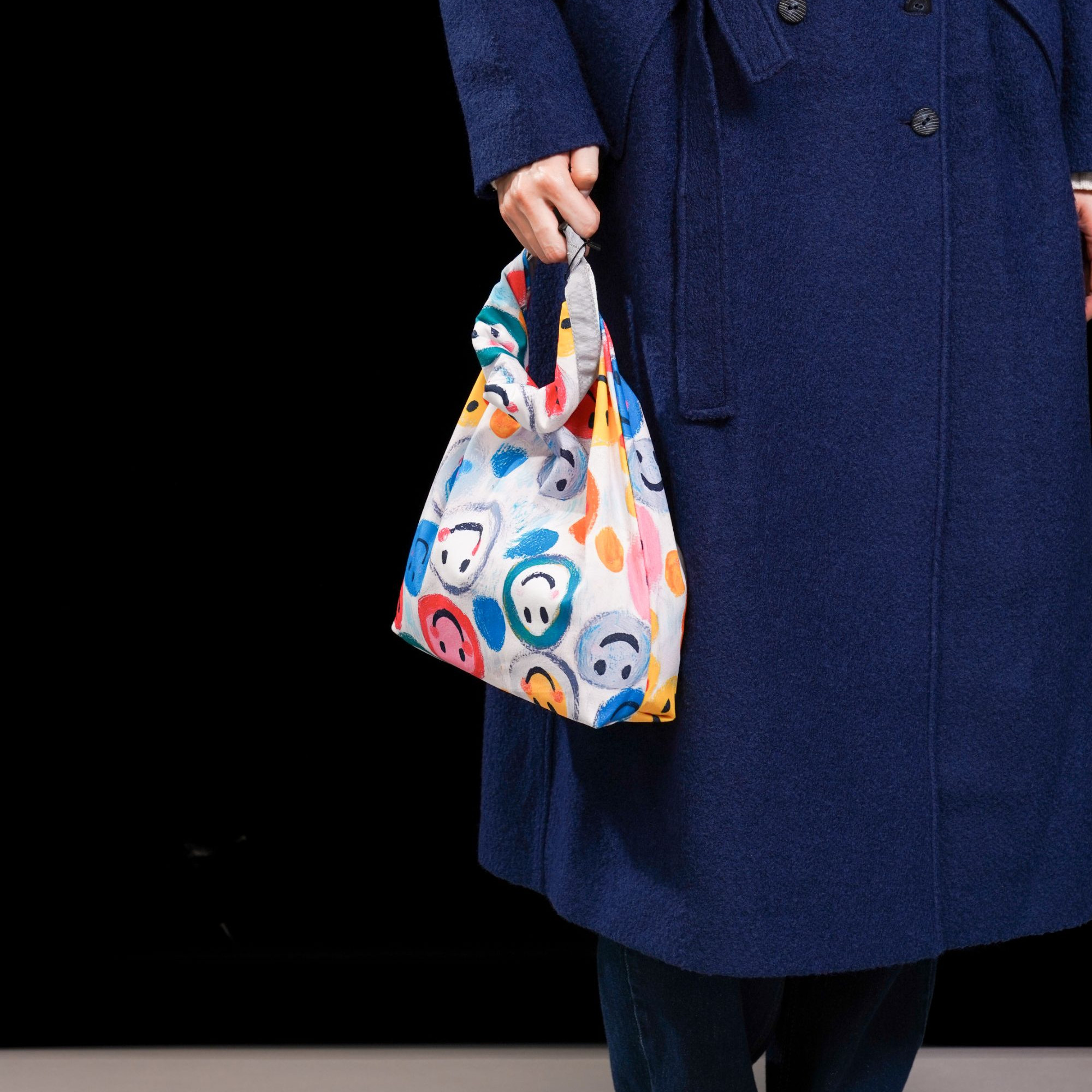 无则艺【卷卷包】笑脸时尚休闲手提文艺小托特包,箱包皮具/热销女包/男包,单肩包,淘宝优惠券,粉丝福利购,淘宝优惠卷