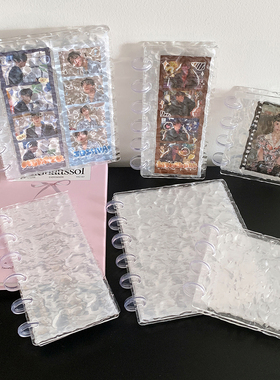 ins风韩版水波纹蘑菇扣人生四格卡册少女大头贴收纳册追星3寸相册