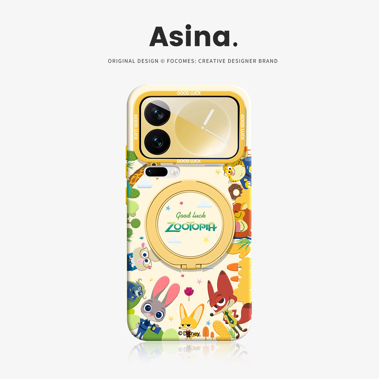 森林动物城适用小米17Promax手机壳磁吸带支架小米15pro保护套液态硅胶全包新款Bo5超薄14高级感Ultra支点女