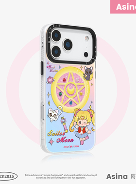 美少女降临适用苹果17Promax手机壳15磁吸支架iPhone16Pro保护套好看超薄plus全包可爱14网红p13新款高级感