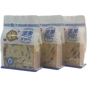 热销三晟全麦面包坚果列巴吐司代餐营养早餐即食充饥零食小吃
