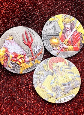 希腊镍古银纪念章把玩硬币创意币