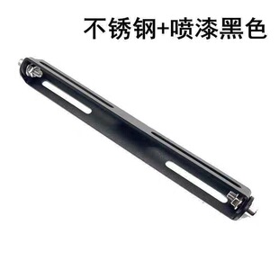 九号车牌支架翘牌支架小牛车牌上翘角度可调节不锈钢摩托车车牌架