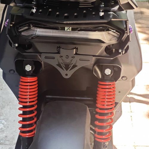 适用极核AE5i/AE5ipro改装牌照架直上强老师后车牌照框支架配件