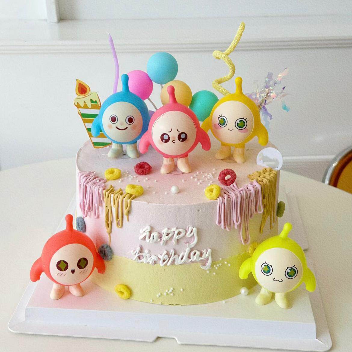 设计可爱蛋糕蛋仔派对外观独特