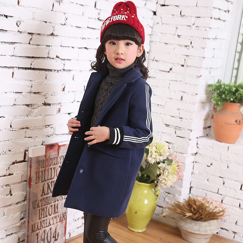 Manteau pour fille en laine - Ref 2161741 Image 3
