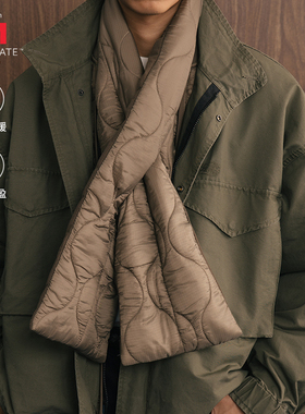 SUPERTOFU AW24 衍缝间棉 轻盈保暖 双面佩戴 3M棉填充尼龙围巾