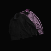 SPTF AW24 哈苏线结构 SUPERTOFU 轻盈保暖 拉链立领摇粒绒外套