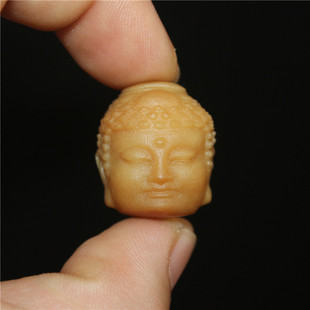 风化菩提根双面雕佛魔一念之间三通隔珠吊坠金刚星月佛珠挂件配饰