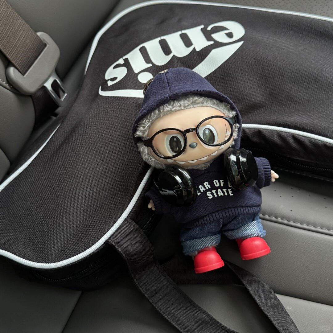 【不含娃】拉布布labubu可乐娃衣一代三代潮玩休闲套装娃衣衣服