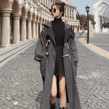 已出货2021冬季新款麻绳牛角扣毛呢外套225-17022-P185（控268），女装毛呢外套，浙宝225