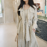 已出货2022秋季新款韩剧同款长袖连衣裙225-7006-P115-控168，女装连衣裙，浙宝225