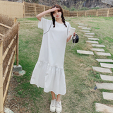 已出2023夏季新款拼接连衣裙宽松女225-23058-P115（控168），女装连衣裙，浙宝225