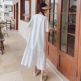 已出2023夏季新款拼接连衣裙宽松女225-23058-P115（控168），女装连衣裙，浙宝225