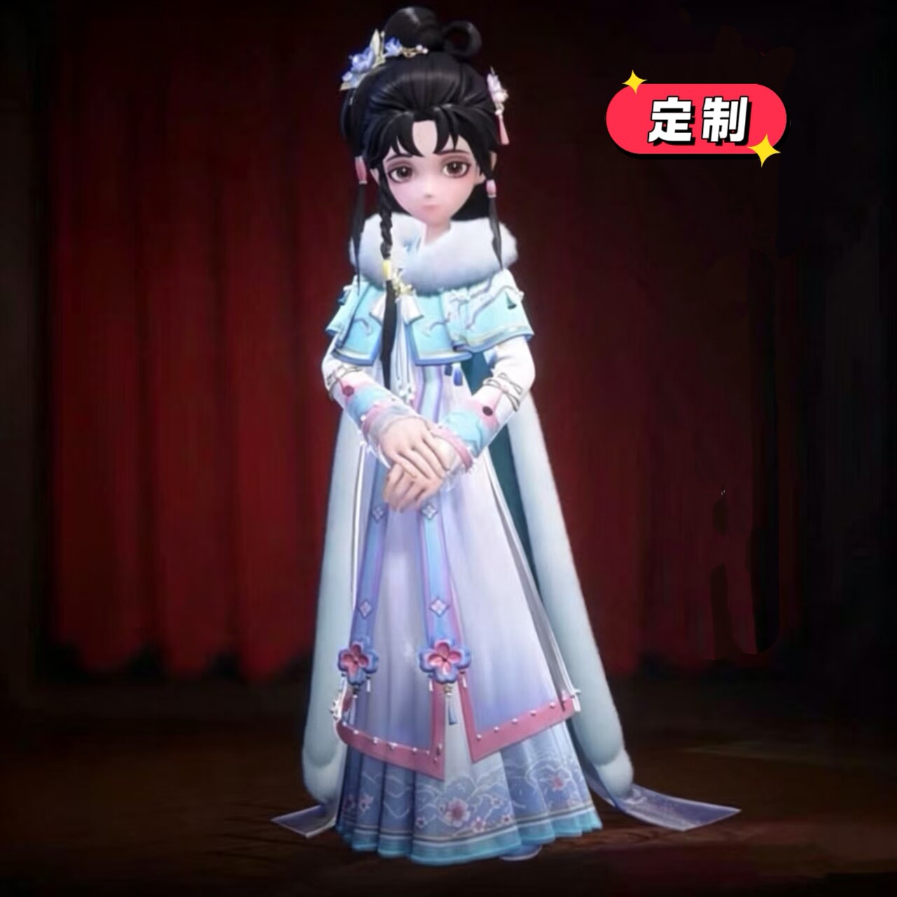 超自然行动组cos服爱丽丝红楼梦联动限定时装林黛玉cosplay服装图片