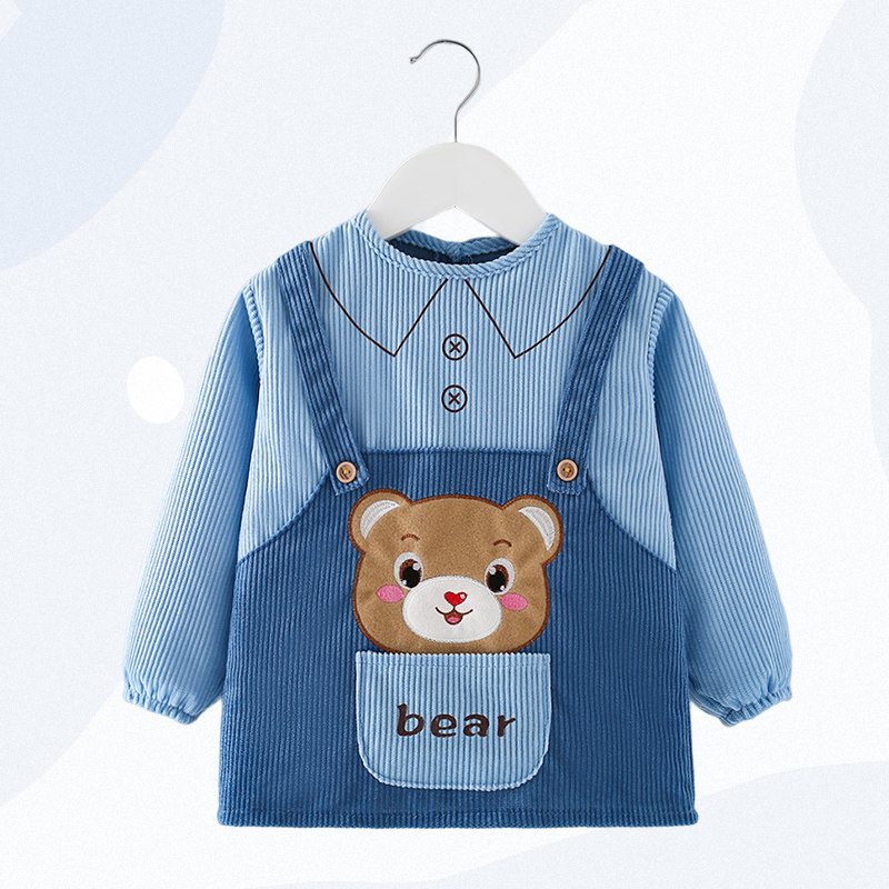 秋冬宝宝罩衣男女孩吃饭围兜防水防脏洋气婴儿围裙反穿儿童护衣潮,童装/婴儿装/亲子装,反穿衣/罩衣,淘宝优惠券,粉丝福利购,淘宝优惠卷