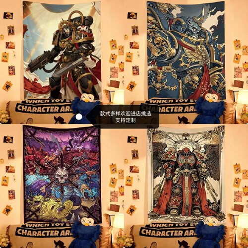 战锤40K二次元氛围挂毯