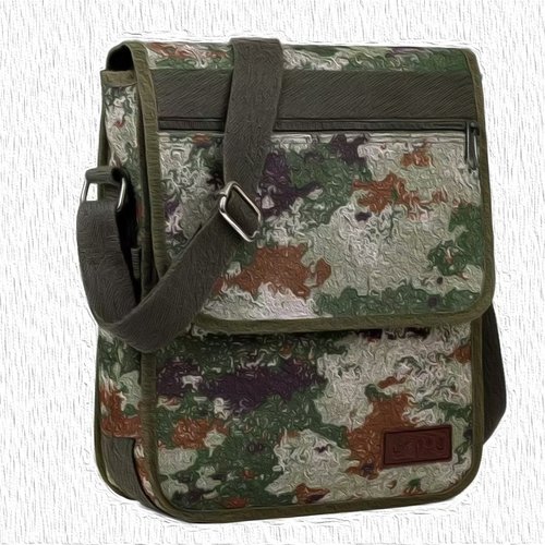 指挥迷彩作业包 户外防水 星式迷彩作业包单肩斜挎包文件资料