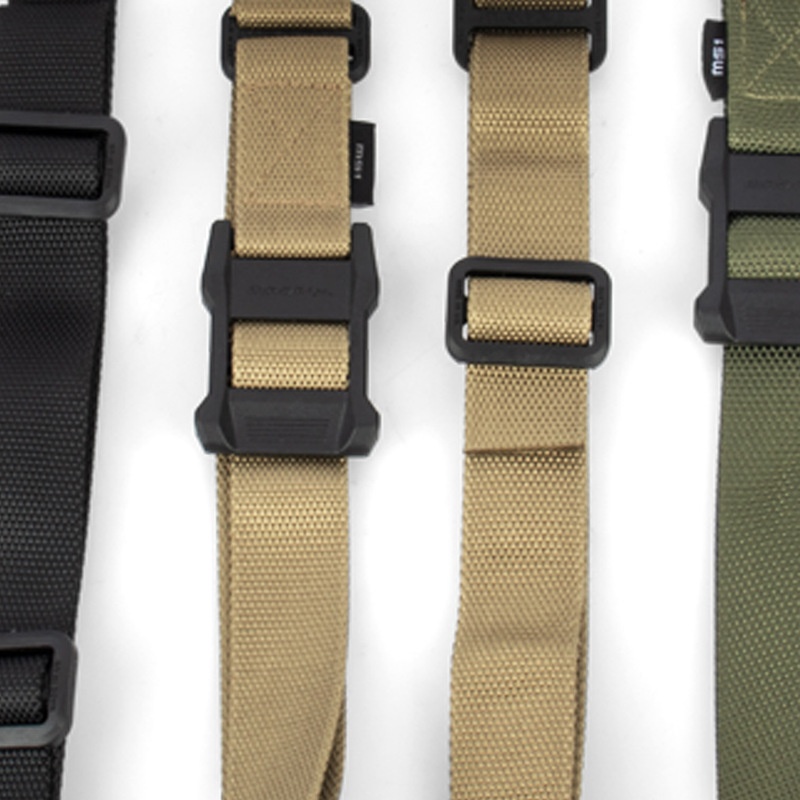 跨境亚马逊 MS1尼龙战术背带 美式双点枪绳背带任务绳挂带
