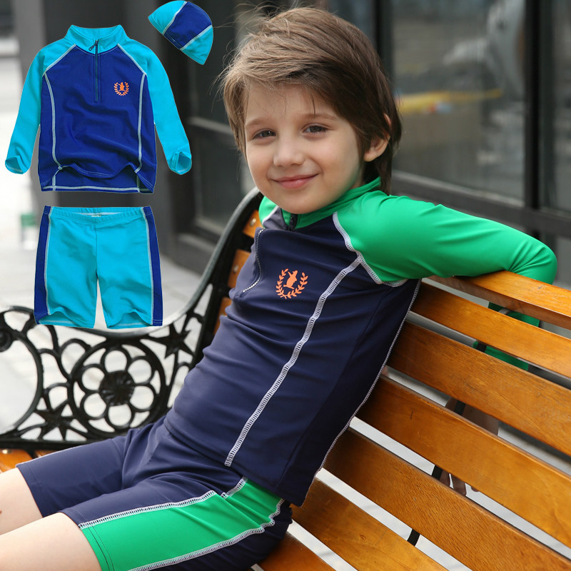 the republic of korea Boy Long sleeve keep warm Sunscreen Fission children Swimsuit CUHK girl Wetsuit girl swimming trunks hot springin the Sports/Yoga/Fitness/Fans supplies , Swim , Children's swimwear/Pants  category - from Buy2taobao.com to provide professional Taobao agent buy service