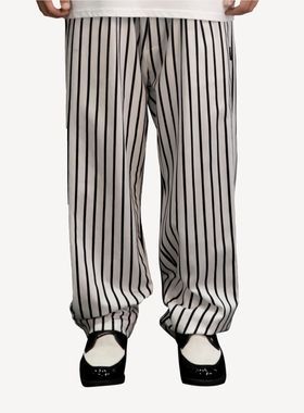 KeepingGear竖条纹西裤PoppinC同款长裤男街舞Locking舞者裤子
