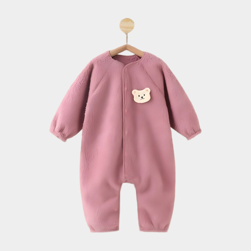 【三折专柜】品牌折扣店婴儿春秋云朵绒长袖连体衣爬服加厚保暖,女装/女士精品,连体衣/裤,淘宝优惠券,粉丝福利购,淘宝优惠卷