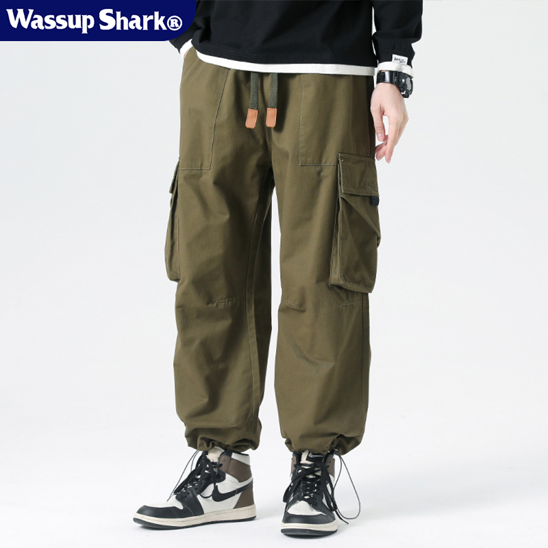 日系cityboy纯棉休闲直筒工装裤